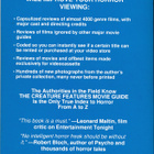JOHN STANLEY Revenge Of The Creature Features Movie Guide - pikkukuva 2