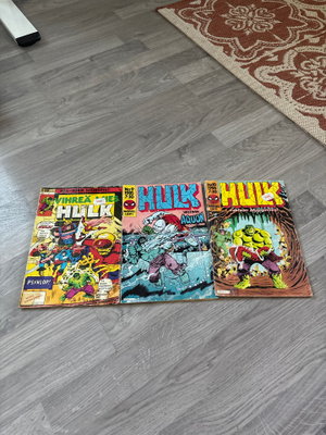 Hulk sarjakuvat 3 kpl