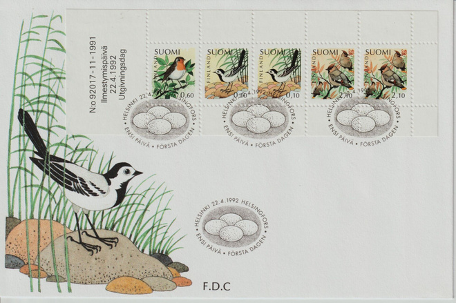 1992 AV-17 Automaattivihkon merkkien  FDC-kirje