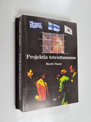 Martti Haani : Projektia toteuttamassa (signeerattu, teki...