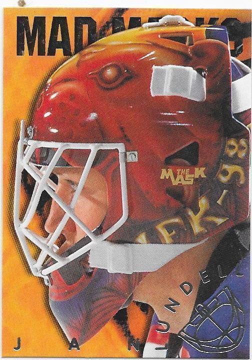 1998-99 CardSet Mad Masks #2of12 Jan Lundell HIFK
