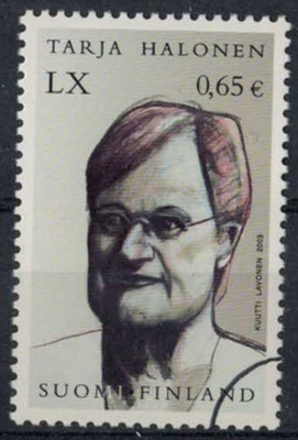 2003 Tarja Halonen - lehdistömalli
