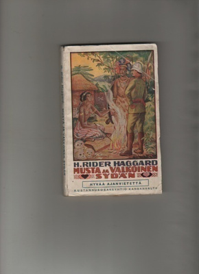 Haggard: Musta ja valkea sydän, Kansanvalta 1925, nid., K3