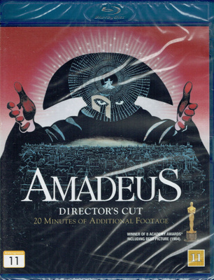 AMADEUS (1984) BLU RAY (UUSI)