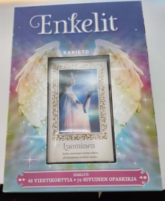 enkelit -viestikortit ja opaskirja uudet