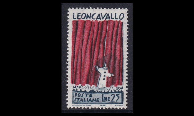 Italia 1011 ** Säveltäjä Ruggiero Leoncavallo (1958)