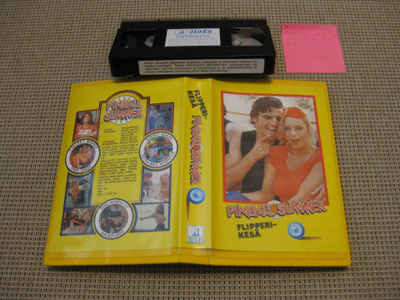 Pinball Summer -Flipperikesä-VHS (FIx, R-Video,Seksikomedia)