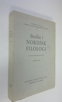 Lars Hulden : Studier i Nordisk filologi Bd 48 : Verbböjn...