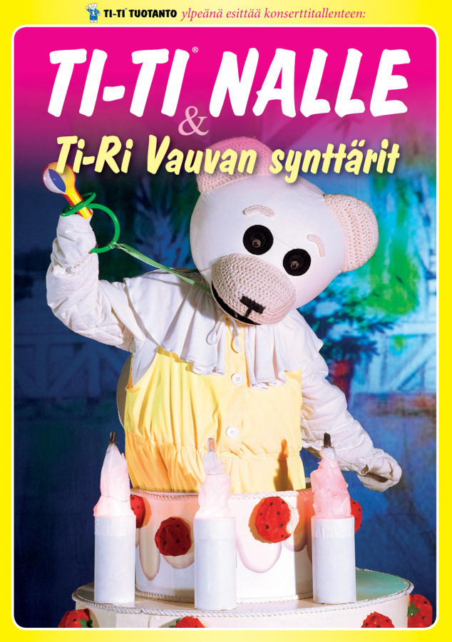 Ti-Ti Nalle ja Ti-Ri Vauvan synttärit dvd