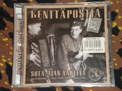 CD - Kenttäpostia - Sota-Ajan Aarteet - 2002 MINT