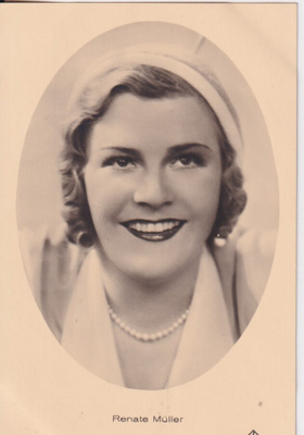 Renate Muller, filmitähti , e133