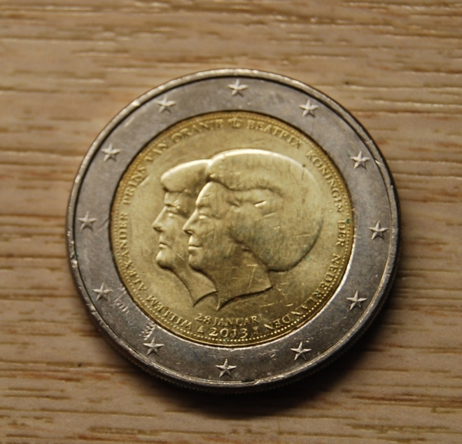Alankomaat 2013 2 € Double Portrait