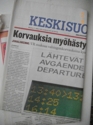 Keskisuomalainen 13.2.2006 (27.5)