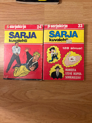Sarjakuvalehti sarjakirjat 24 ja 33