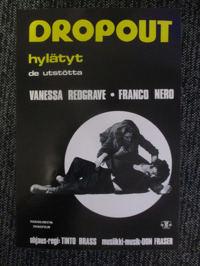 Dropout - hylätyt (Tinto Brass, 1970) - vanha elokuvajuliste