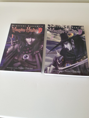 Hideyuki Kikuchi `s: Vampire Hunter D 1 ja 2 (2 kpl)