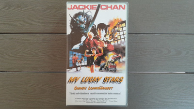 VHS: Onnen Lohikäärmeet / My Lucky Stars (Jackie Chan 1985)