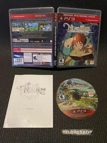Ni No Kuni Wrath of the White Witch - US PS3 - CiB