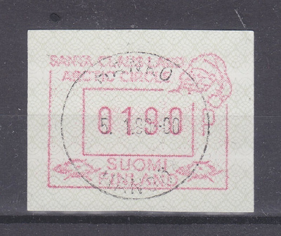 Frama 1989 atm 6 1,9 mk kaunisleimaisena
