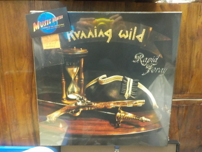 RUNNING WILD - RAPID FORAY UUSI LP +CD +