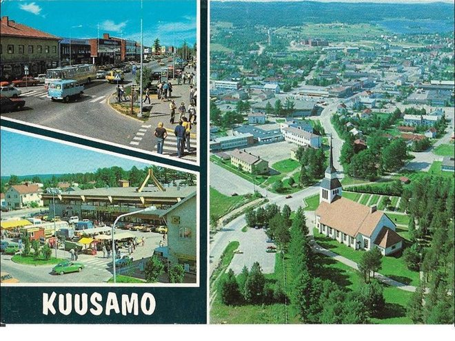 kortti °/** Kuusamo asutus tai luonto - erilaisia