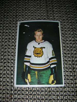 Hellas jääkiekkokortti 1965 Ilves Tauno Niemi