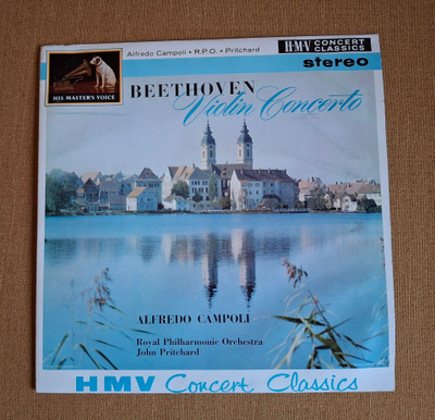 ALFREDO CAMPOLI Beethoven Violin Concerto SXLP 20043o