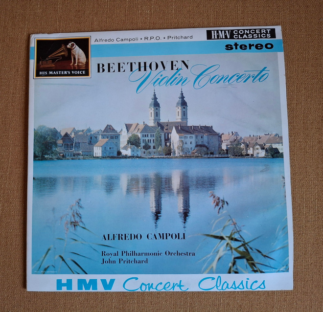 ALFREDO CAMPOLI Beethoven Violin Concerto SXLP 20043o