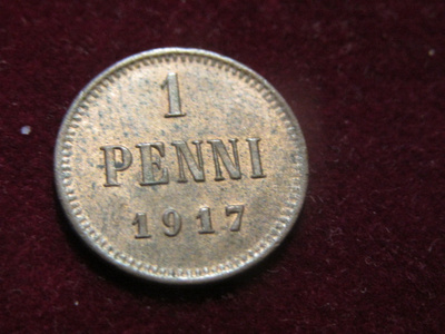 1 penni 1917