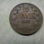 Suomi 10 penniä 1867 - pikkukuva 1
