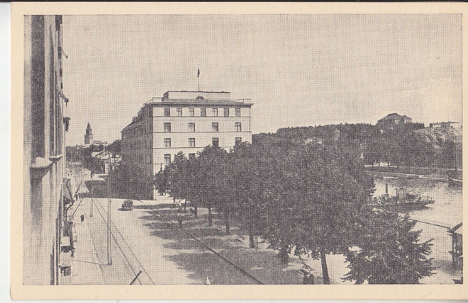 Turku linnankatu käyttämättömänä.