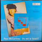 Paul McCartney - Ou est le soleil? 12" - pikkukuva 2