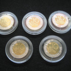 5 kpl 10 mk 1995 EU-juhlaraha - kapseleissa - pikkukuva 2