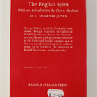 D. E. Faulkner Jones : The English spirit : a new approac... - pikkukuva 2