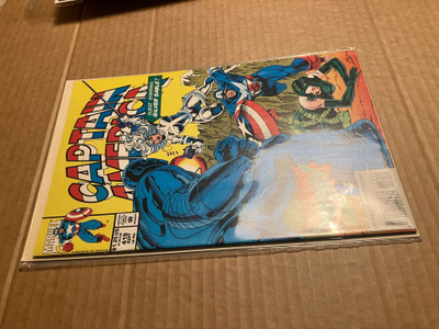 MARVEL CAPTAIN AMERICA 419/1993 HYVÄ