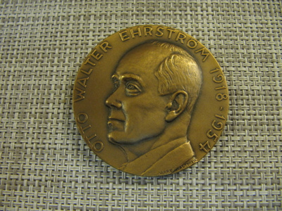 Otto Walter Ehrström 1954 mitali /Aarre Aaltonen 1954.