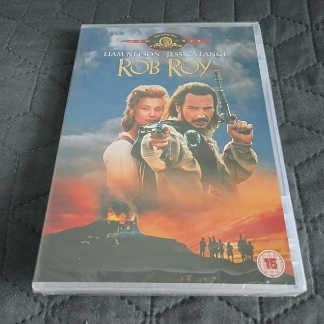 Rob Roy DVD **muoveissa**