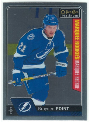 16-17 O-Pee-Chee Platinum #184 Brayden Point RC