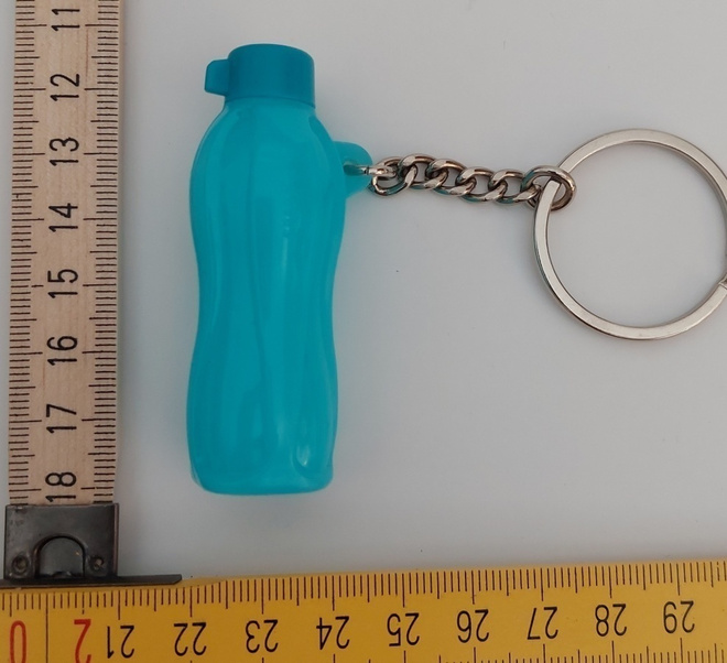 Tupperware avaimenperä juomapullo turkoosi