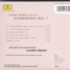 Mahler - Sinfonia no 7 - CD-levy - pikkukuva 2