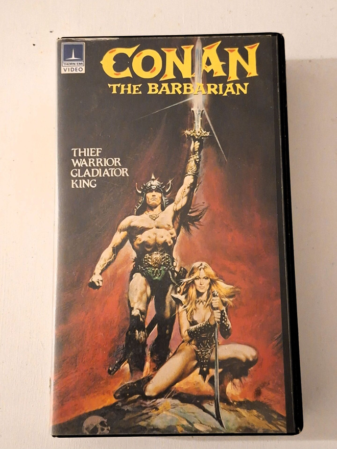 Conan barbaari (1982) Schwarzenegger – Harvinainen Betamax!