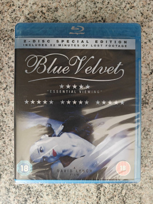 Blue Velvet Blu-ray *UUSI*