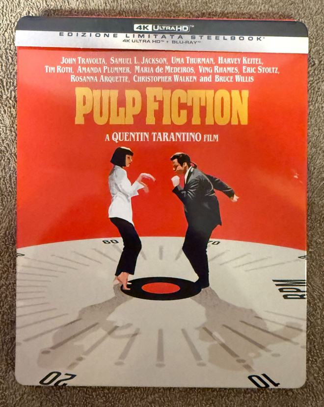 PULP FICTION (4K ULTRA HD + BD) STEELBOOK