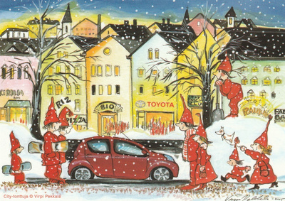 VIRPI PEKKALA - CITY-TONTTUJA
