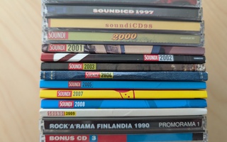 Soundi lehden CD kokoelma
