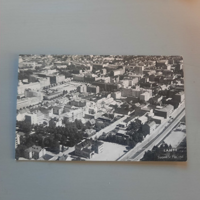PK Lahti ilmakuva 1950-60-l? * keskustaa VI