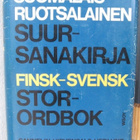 Suomalais-ruotsalainen suursanakirja. Wsoy 1980. 3p. 1141 s. - pikkukuva 1
