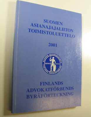 Suomen asianajajaliiton toimistoluettelo 2001