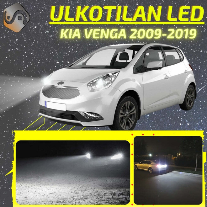 VENGA 2009-2019 Ulkoiset LED -valot