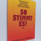 Eberhard Jacobs : So stimmt es! : Strukturen und Ubungen - pikkukuva 1